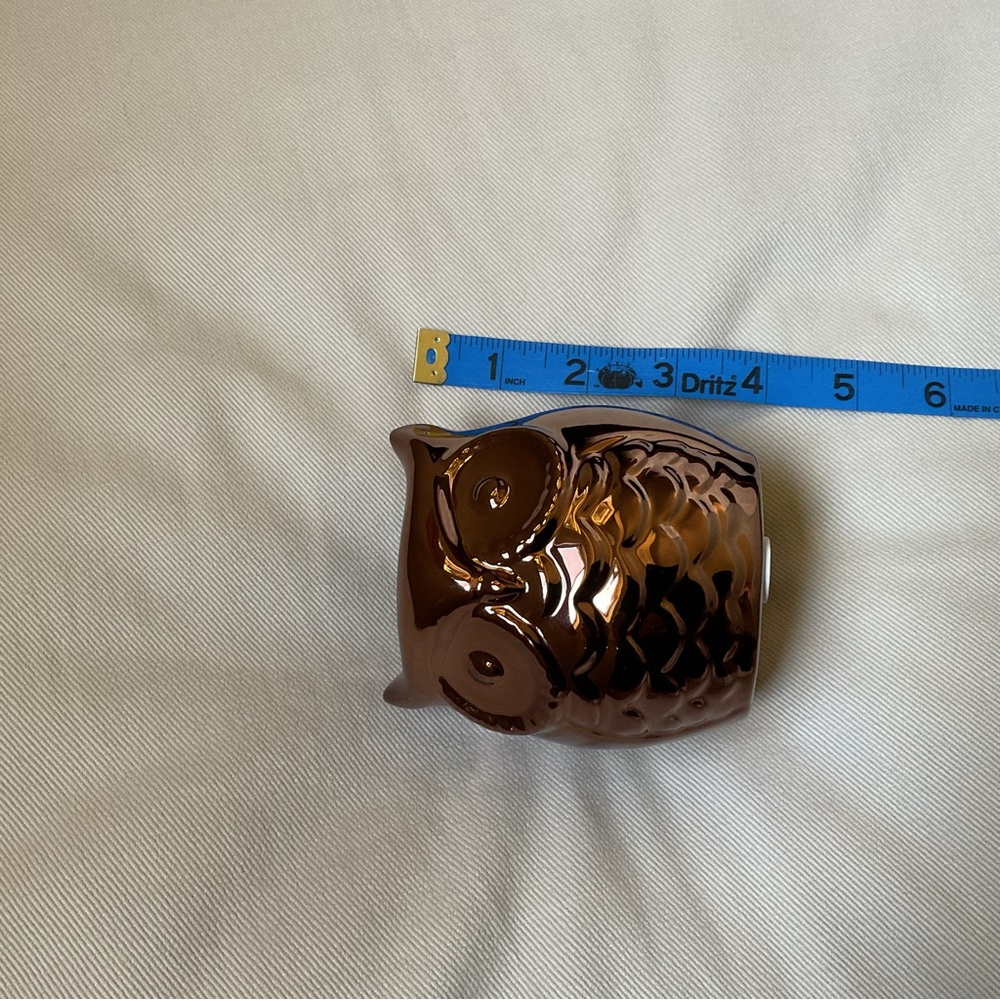 Yankee Candle Shiny Owl Tea Light Votive Candle Holder RETIRED - Picture 4 of 5